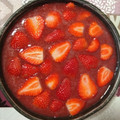 El cooksnap de Glicks cuando hizo Tarta de fresa sin horno.