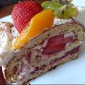 El cooksnap de Sueli 🇦🇷 cuando hizo Pionono relleno de dulce y crema.