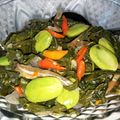 Cooksnap dari Nanana untuk resep Tumis Daun Pepaya Jepang dan Teri