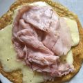 El cooksnap de blaamenos cuando hizo Creps de jamón y queso.