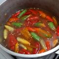 El cooksnap de Alicia Floranoff cuando hizo Conserva de Locoto o Jalapeño Agridulce (Ajíes Agridulces).
