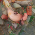 El cooksnap de Carmeta cuando hizo Alubias pintas con verduras y algas.