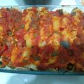 El cooksnap de Valeria Quaglia cuando hizo Canelones integrales de espinaca, pollo, ricotta y nueces.