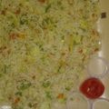 Mumtaz Ramzan's cooksnap of when they made Chinese pulao.