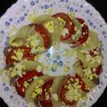 El cooksnap de Yeyasan cuando hizo Ensalada de patatas, tomate monterrosa y huevo duro.
