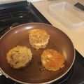Vic Gardner's cooksnap of when they made Chicken-cheese pancakes.