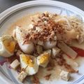 Cooksnap dari Ammia J. Pramayasti untuk resep Lontong (Nasi) Sayur Labu Siam