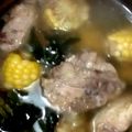 El cooksnap de Cony Serrano cuando hizo Ajiaco Santafereño.
