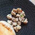Shandré Candiotes's cooksnap of when they made Stir fried Button Mushrooms with Prawns.