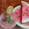 Rizwan Qureshi's cooksnap of when they made Watermelon Juice.