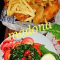 صورة من طبخات بنت الشام منى Madona ، شاركها بعد تجربة وصفة فروج مسحب سوري😉