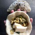 El cooksnap de Julieta Cassano cuando hizo Tapa de empanada.