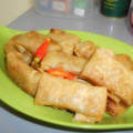 Cooksnap dari Foodygraph untuk resep Lumpia isi tahu dan sayuran ala Redy