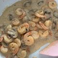 El cooksnap de Nam cuando hizo Pechuga de Pollo con Salsa de Champiñones y ensalada.