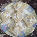 Sanskriti arya का कुकस्नैप जब उन्होंने सूजी की बर्फी (sooji ki barfi recipe in Hindi) बनाया था।