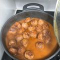 El cooksnap de Carmen María Ostos Nieto cuando hizo Albóndigas al horno en salsa española.