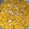 Bansi Chotaliya Chavda's cooksnap of when they made મીઠી બુંદી.