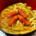 ★なみ☆'s cooksnap of when they made めんつゆと残ったカレーでカレーうどん.