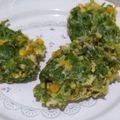 Cooksnap dari Nuni Wulan untuk resep Bakwan bayam jagung