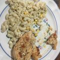 El cooksnap de Ofelia Manrique cuando hizo Pechugas rellenas de tocino y queso.