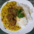 El cooksnap de Diana Cordero cuando hizo Frejoles con seco de carne.