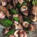 Cooksnap dari Angie Islam untuk resep Cumi oseng lombok ijo