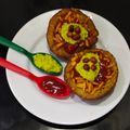 Pinky Jesani 's cooksnap of when they made ફરાળી કટોરી ચાટ.