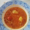 El cooksnap de alby cuando hizo Lentejas con chorizo y arroz.