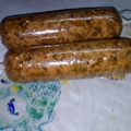 El cooksnap de Daniela Romero cuando hizo Chorizos Veganos.