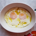 El cooksnap de ISA cuando hizo Huevos fritos en microondas.