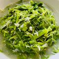 April Hsiao 的 莧菜吻仔魚 cooksnap