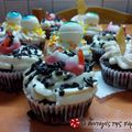 Cooksnap από dancecook στη συνταγή Muffins με nutella και μια ξεχωριστή καραμελόκρεμα
