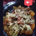 El cooksnap de Luana Aixa Cuenca cuando hizo Ñoquis de espinaca y papa livianos!.