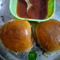 Rashi का कुकस्नैप जब उन्होंने आलू टिक्की बर्गर(aloo tikki burger recipe in hindi) बनाया था।