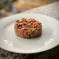 Cooksnap de cefernan quando cozinhou Steak Tartare.