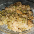 El cooksnap de Sara Roldán Sánchez cuando hizo Merluza en salsa verde con gambas.