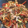 El cooksnap de Paloma Sales Bressel cuando hizo Noodles de Pollo y Verduras.