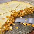 El cooksnap de Ines Pontoriero cuando hizo Empanada gallega de atún.