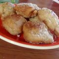 El cooksnap de Dai cuando hizo Buñuelos de manzana y pera🍎🍐.