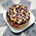 El cooksnap de Lledó Vitores cuando hizo Blueberry cheesecake.