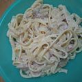 Cooksnap dari Farah untuk resep Smoked Beef Mushroom Fettuccine Alfredo Creamy - Mudah Simple