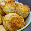Péter Gábor Orbázi Cooksnap-ja, amikor elkészítette a(z) Puha sajtos pogácsa receptet.
