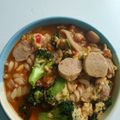 Cooksnap dari Laella Mukharomah untuk resep Seblak Makaroni Bakso (Kuah Pedas)