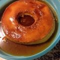 El cooksnap de Laura Gudy cuando hizo Flan casero.