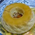 El cooksnap de Laura Cruceño cuando hizo Flan casero.