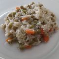 El cooksnap de Ari Ssz cuando hizo Risotto con vegetales.