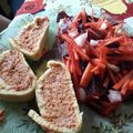 El cooksnap de Diego Castillo cuando hizo Arrollado de pionono dietético .