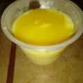 El cooksnap de Katherine Thompson cuando hizo Mousse de Maracuyá.