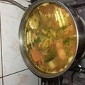 El cooksnap de Misael Arce cuando hizo Cazuela de ave con pollo adobado.