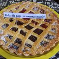 El cooksnap de Meel Oviedo cuando hizo Pastafrola de batata y chocolate.